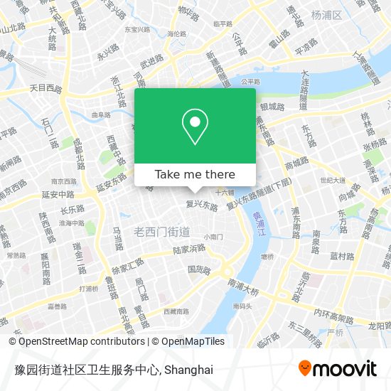 豫园街道社区卫生服务中心 map