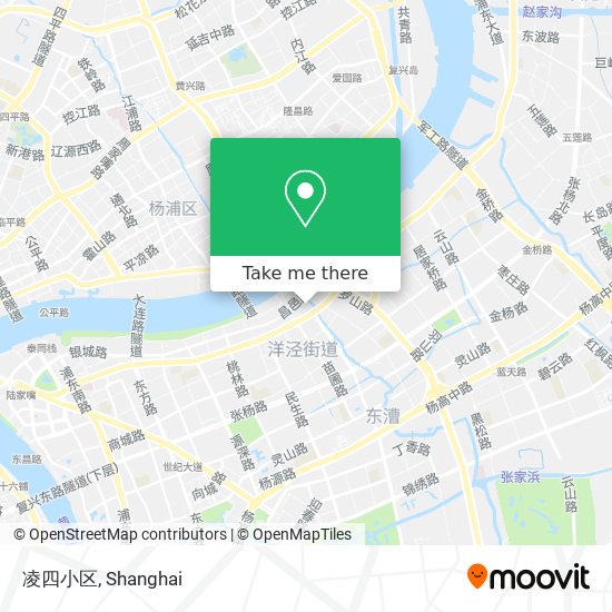 凌四小区 map