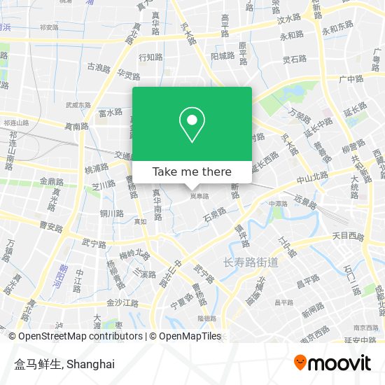 盒马鲜生 map