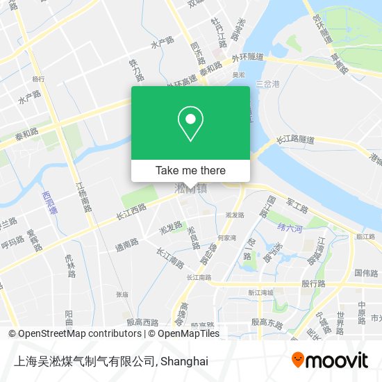 上海吴淞煤气制气有限公司 map