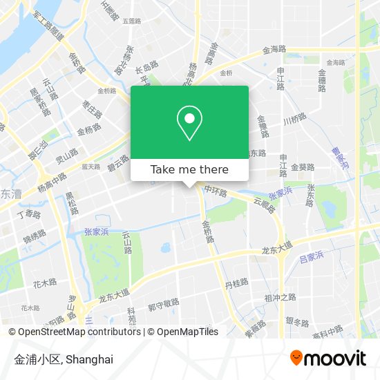 金浦小区 map