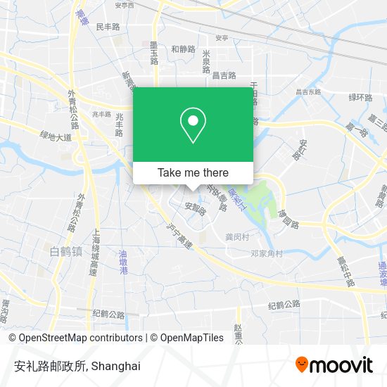 安礼路邮政所 map