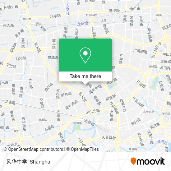 风华中学 map