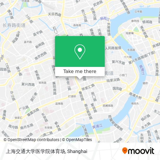 上海交通大学医学院体育场 map
