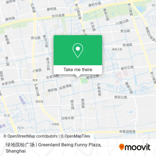 绿地缤纷广场 | Greenland Being Funny Plaza map