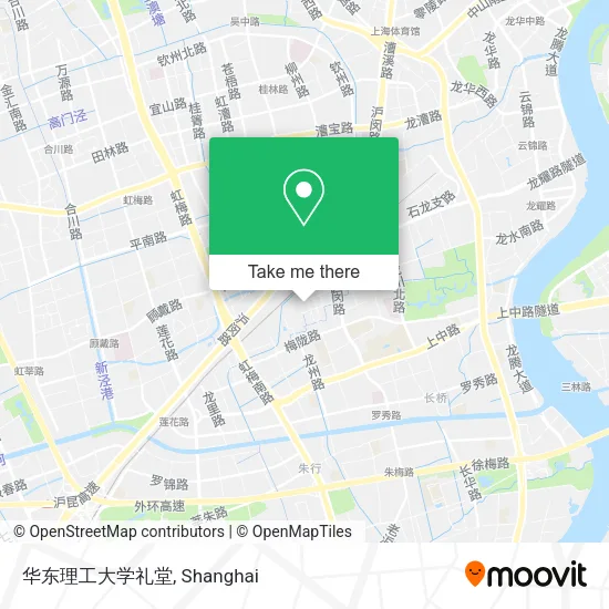 华东理工大学礼堂 map