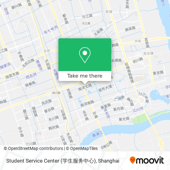 Student Service Center (学生服务中心) map
