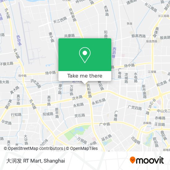 大润发 RT Mart map