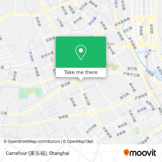 Carrefour (家乐福) map