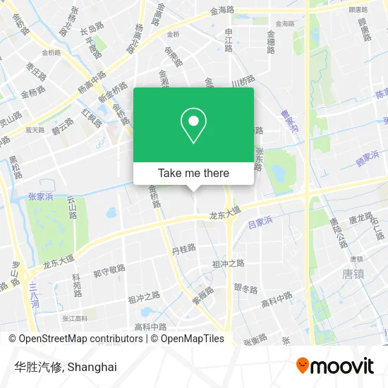 华胜汽修 map
