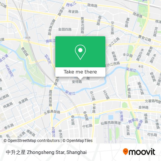 中升之星 Zhongsheng Star map