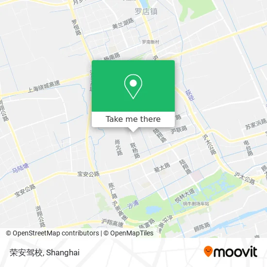 荣安驾校 map