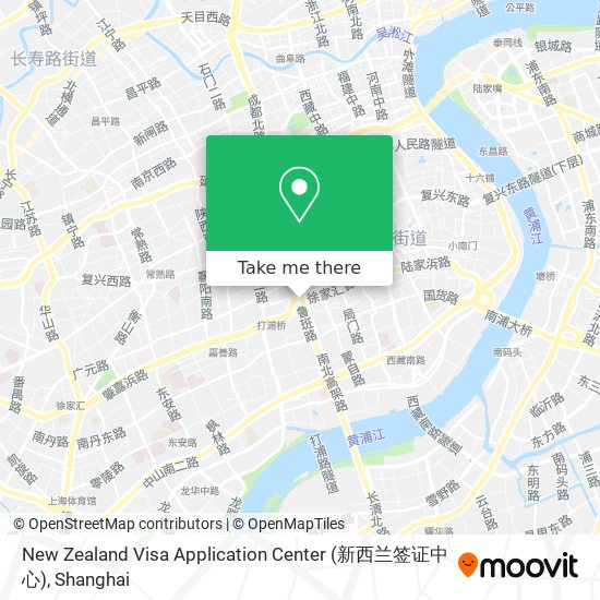 New Zealand Visa Application Center (新西兰签证中心) map