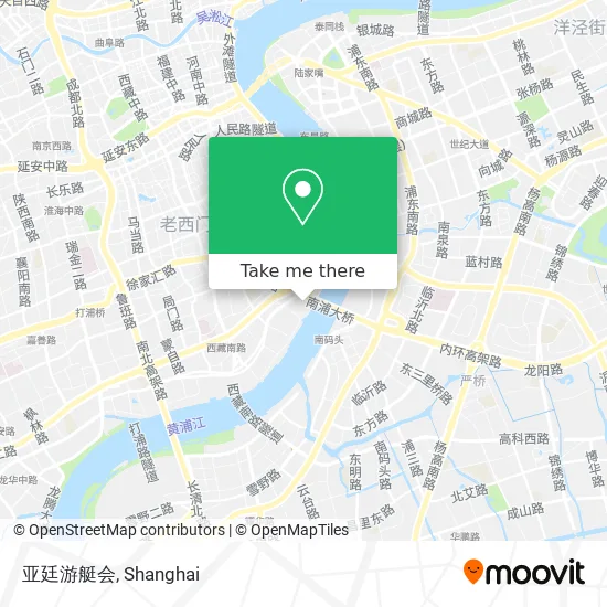 亚廷游艇会 map
