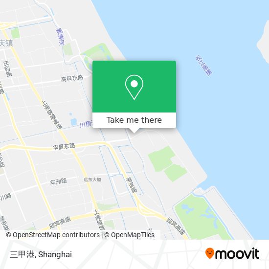 三甲港 map