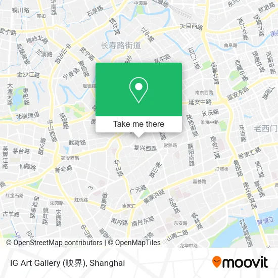IG Art Gallery (映界) map
