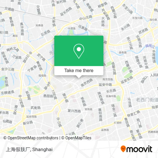 上海假肢厂 map