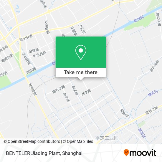 BENTELER Jiading Plant map