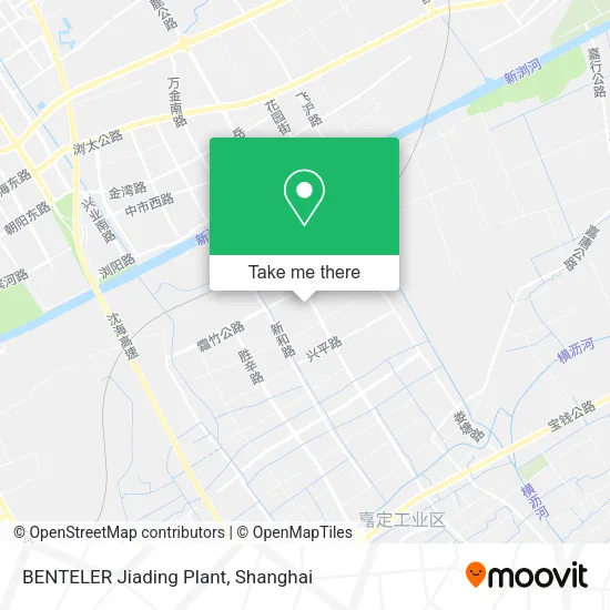 BENTELER Jiading Plant map
