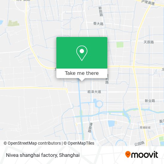 Nivea shanghai factory map