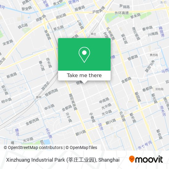 Xinzhuang Industrial Park (莘庄工业园) map