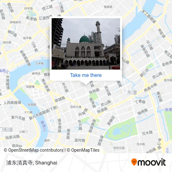 浦东清真寺 map