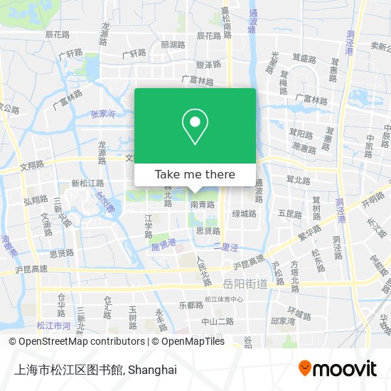 上海市松江区图书館 map