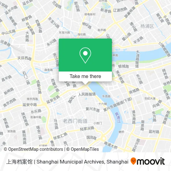上海档案馆 | Shanghai Municipal Archives map