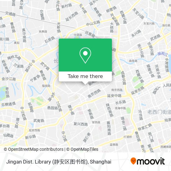Jingan Dist. Library (静安区图书馆) map