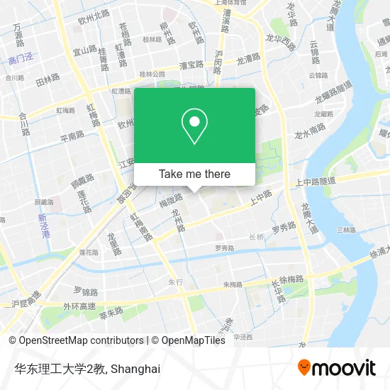 华东理工大学2教 map