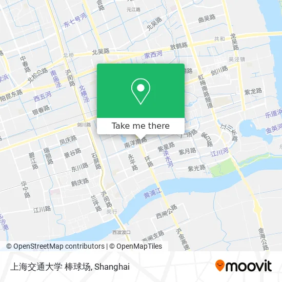 上海交通大学 棒球场 map