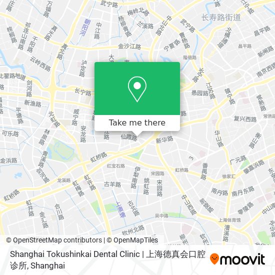 Shanghai Tokushinkai Dental Clinic | 上海德真会口腔诊所 map