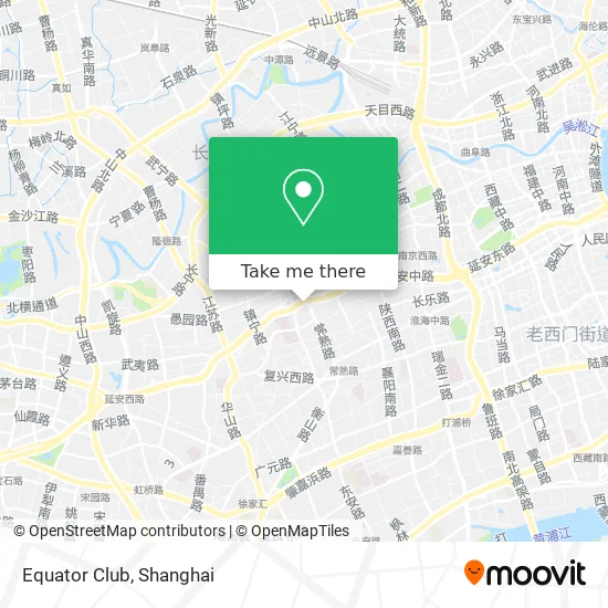 Equator Club map