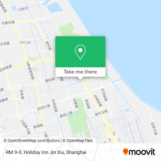 RM 9-0, Holiday Inn Jin Xiu map