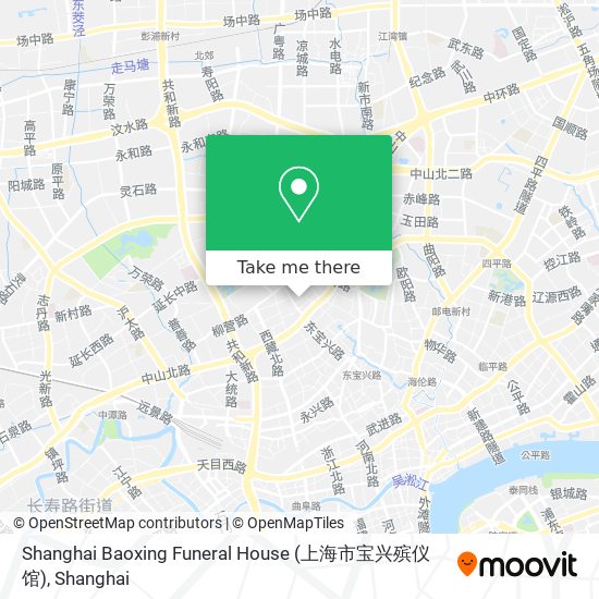 Shanghai Baoxing Funeral House (上海市宝兴殡仪馆) map