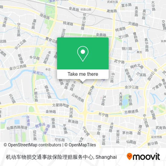 机动车物损交通事故保险理赔服务中心 map