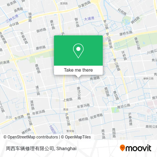 周西车辆修理有限公司 map