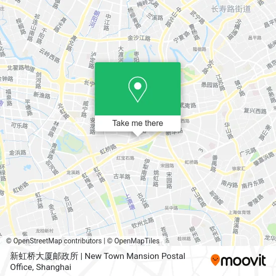 新虹桥大厦邮政所 | New Town Mansion Postal Office map