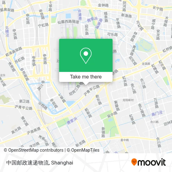 中国邮政速递物流 map