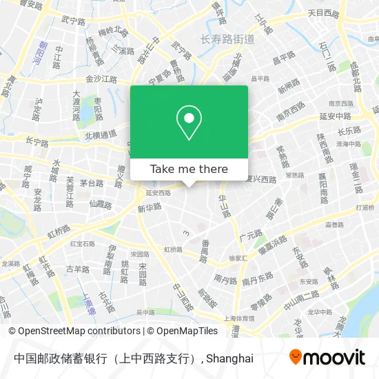 中国邮政储蓄银行（上中西路支行） map