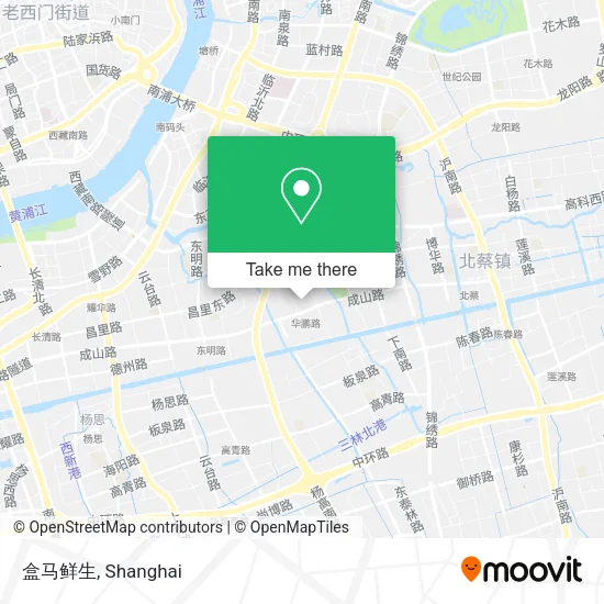 盒马鲜生 map