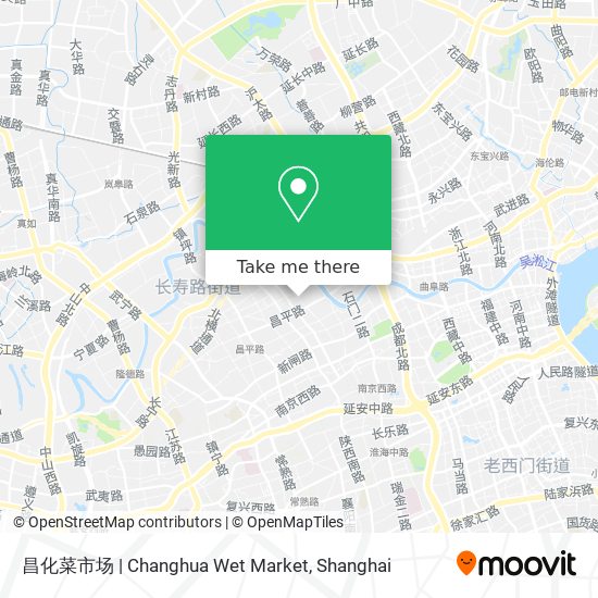昌化菜市场 | Changhua Wet Market map