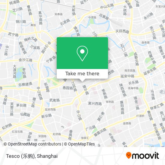 Tesco (乐购) map
