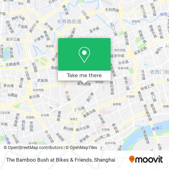 The Bamboo Bush at Bikes & Friends map