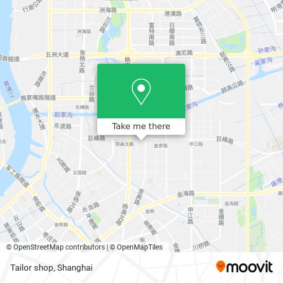 Tailor shop map