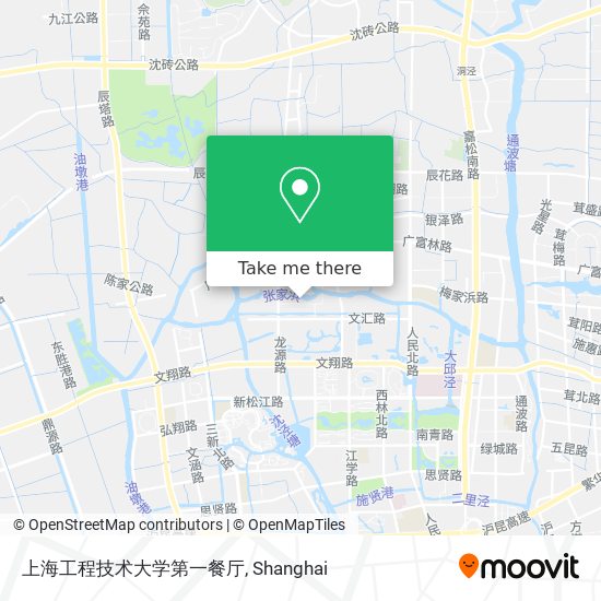 上海工程技术大学第一餐厅 map