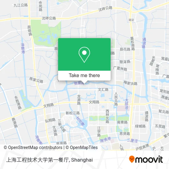 上海工程技术大学第一餐厅 map