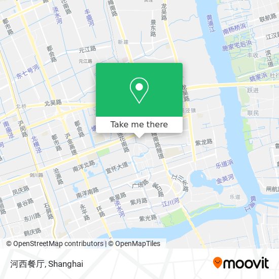 河西餐厅 map