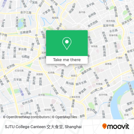 SJTU College Canteen 交大食堂 map