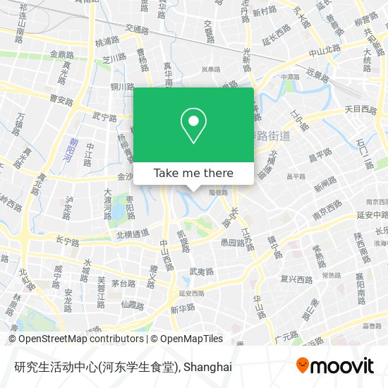 研究生活动中心(河东学生食堂) map